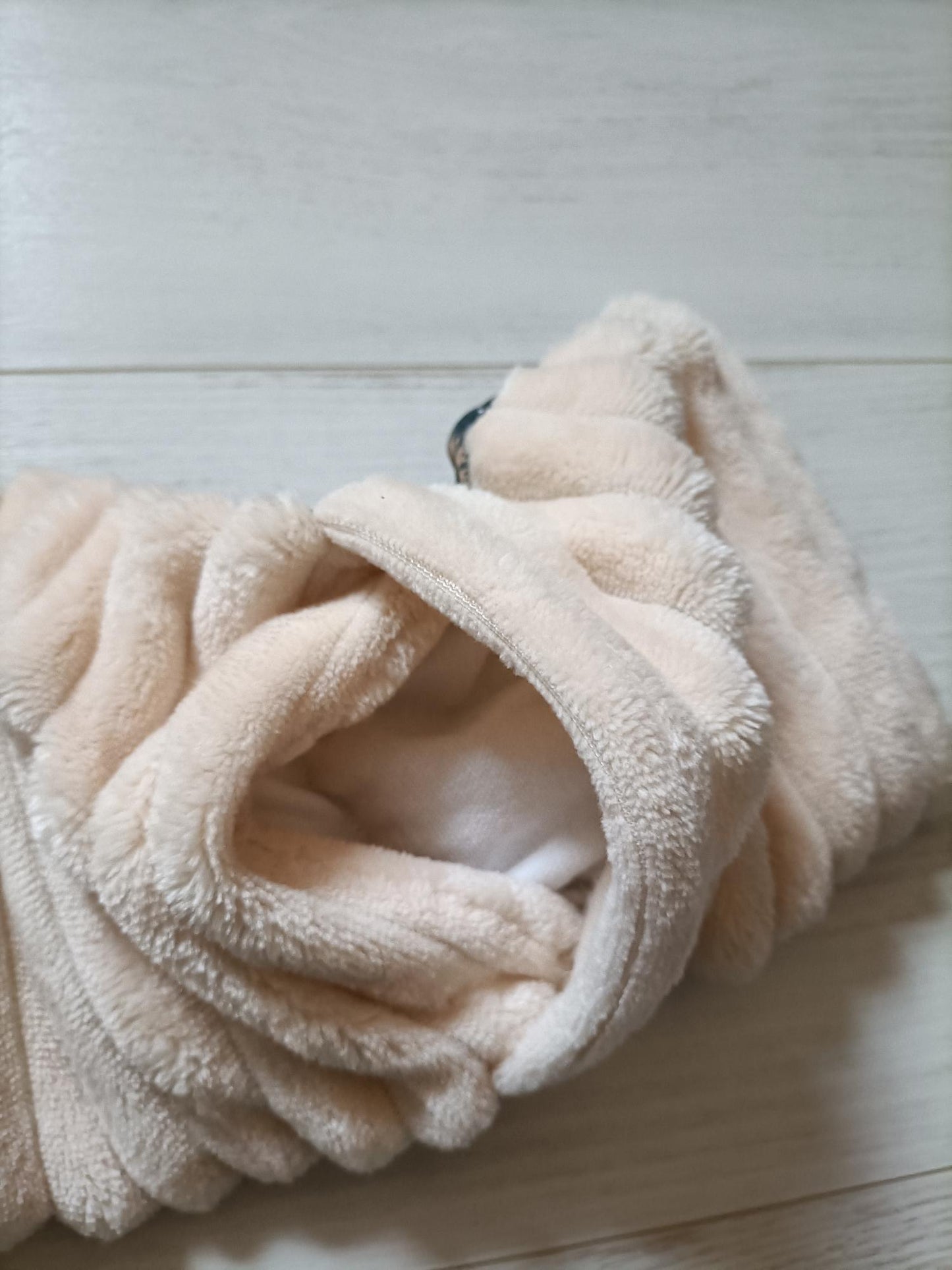 Bouillotte sèche cervicale avec sa housse lavable