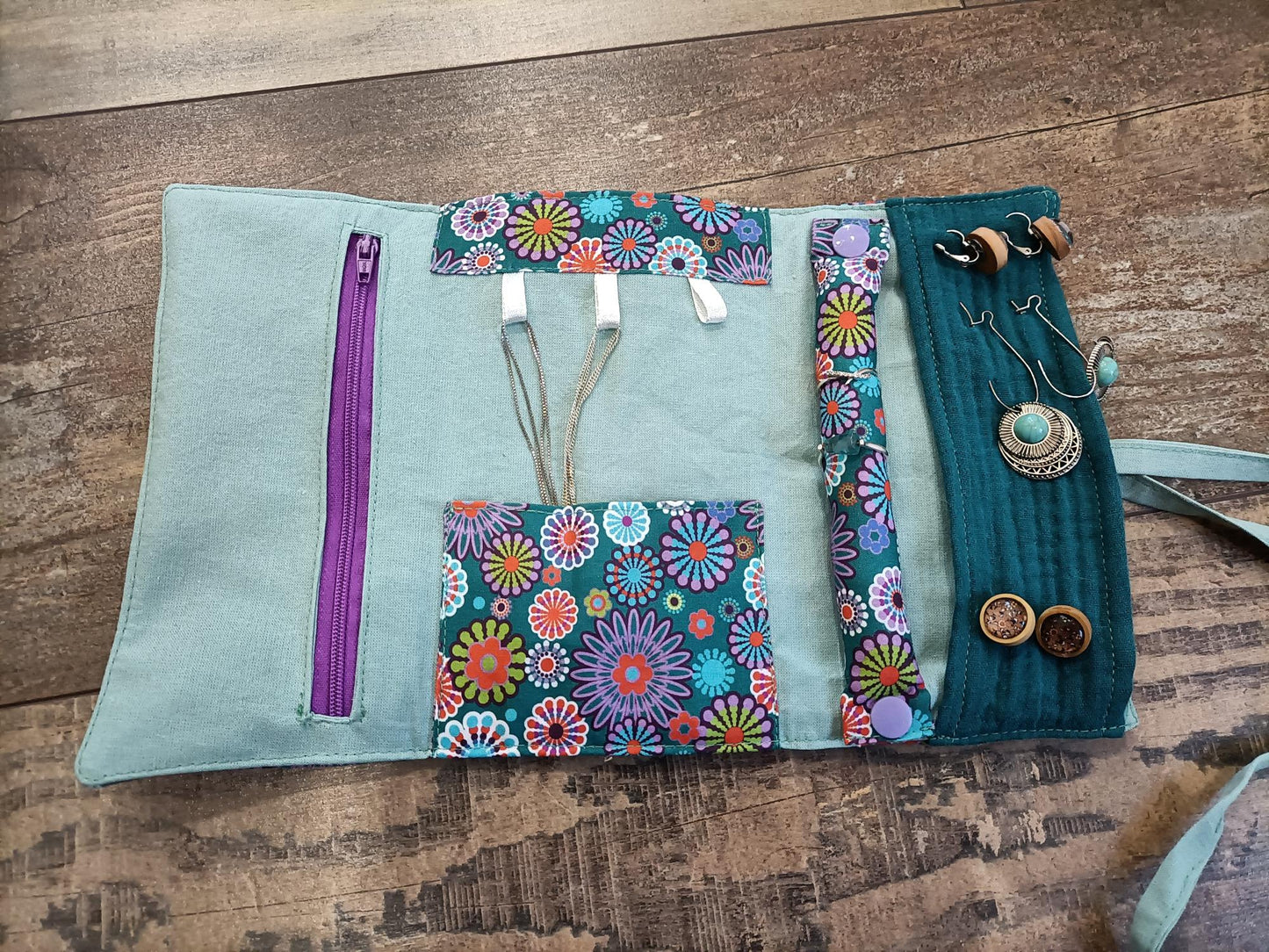 Pochette à bijoux de voyage