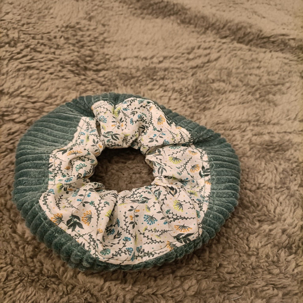 Chouchou / Scrunchie bicolore