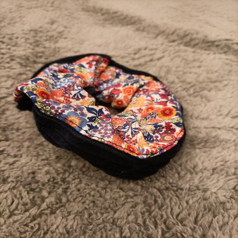 Chouchou / Scrunchie bicolore