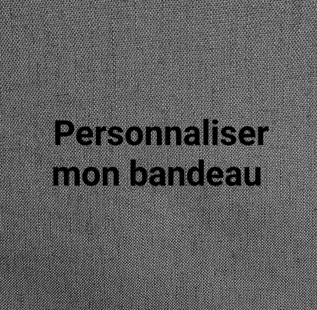Personnaliser son headband torsadé