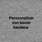 Personnaliser son bavoir bandana