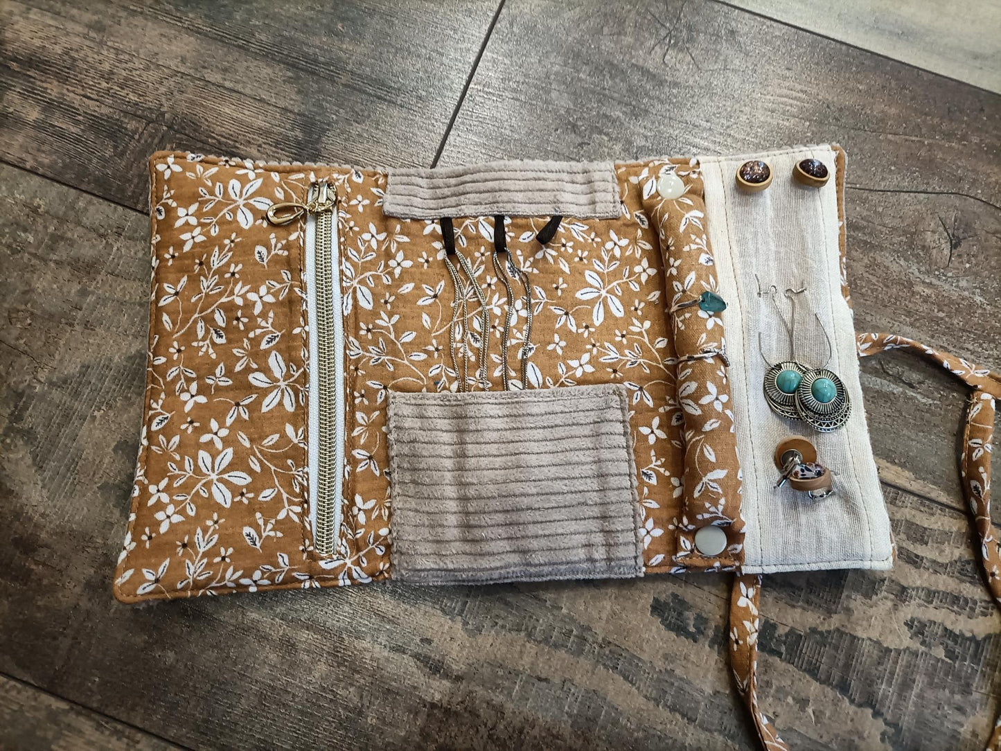 Pochette à bijoux de voyage