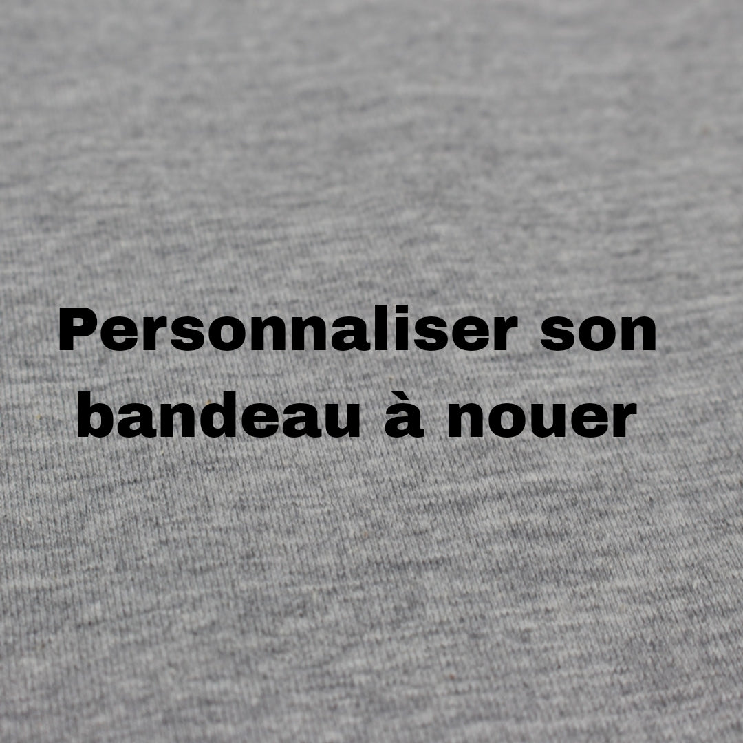 Personnaliser son bandeau à nouer