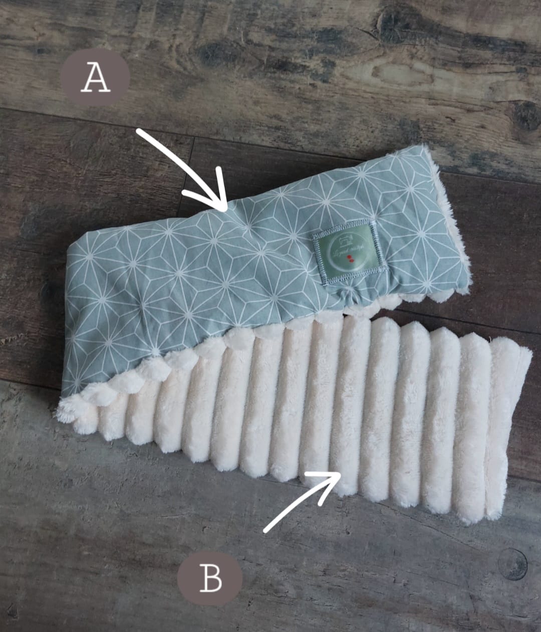 Personnaliser sa bouillotte cervicale
