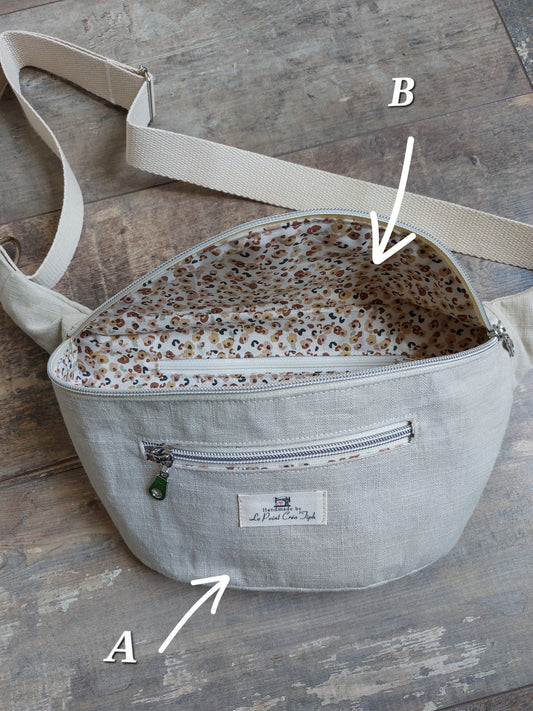 Personnaliser son Sac banane chic