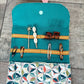 Pochette à barrettes