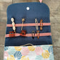 Pochette à barrettes