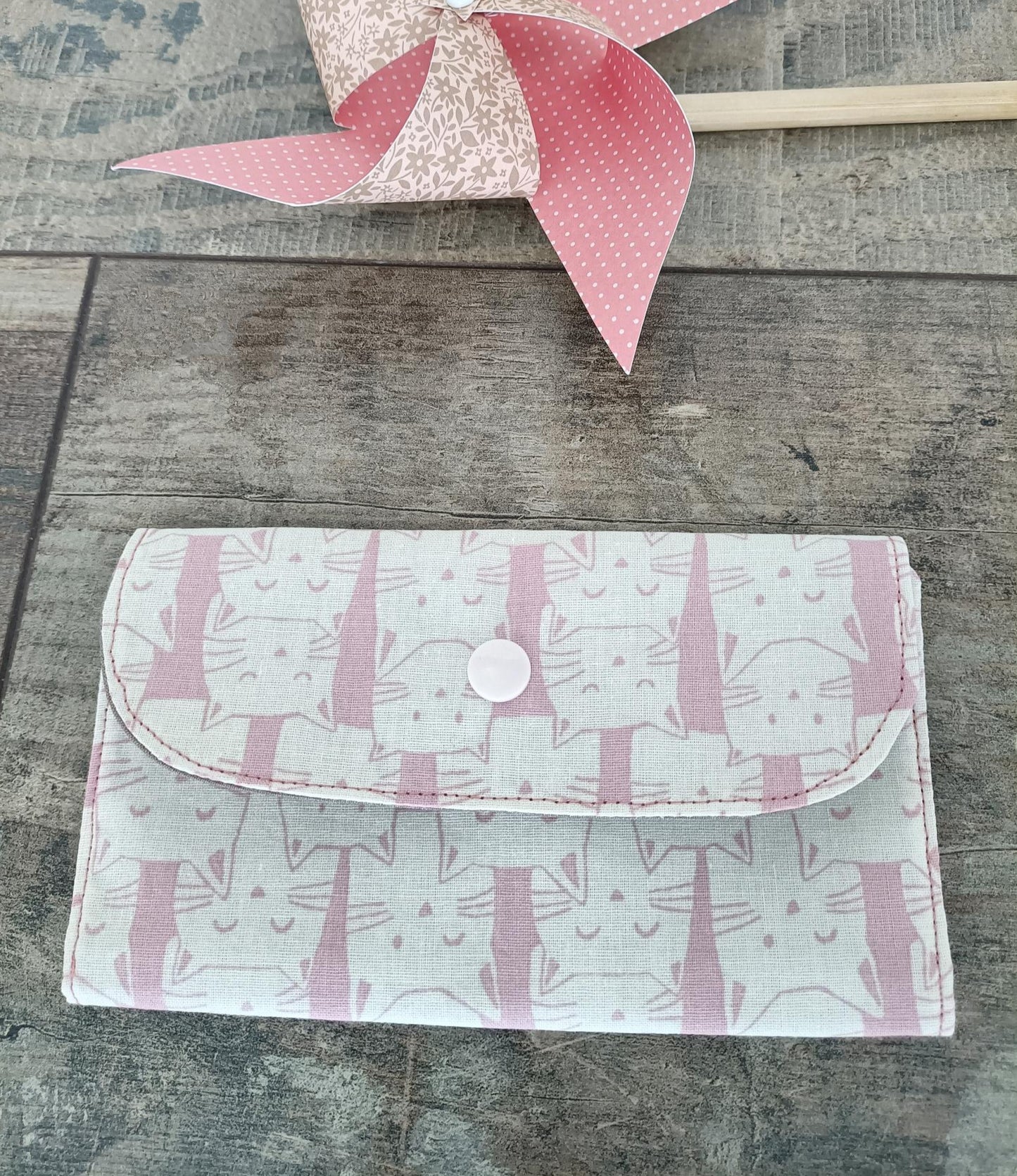 Pochette à barrettes