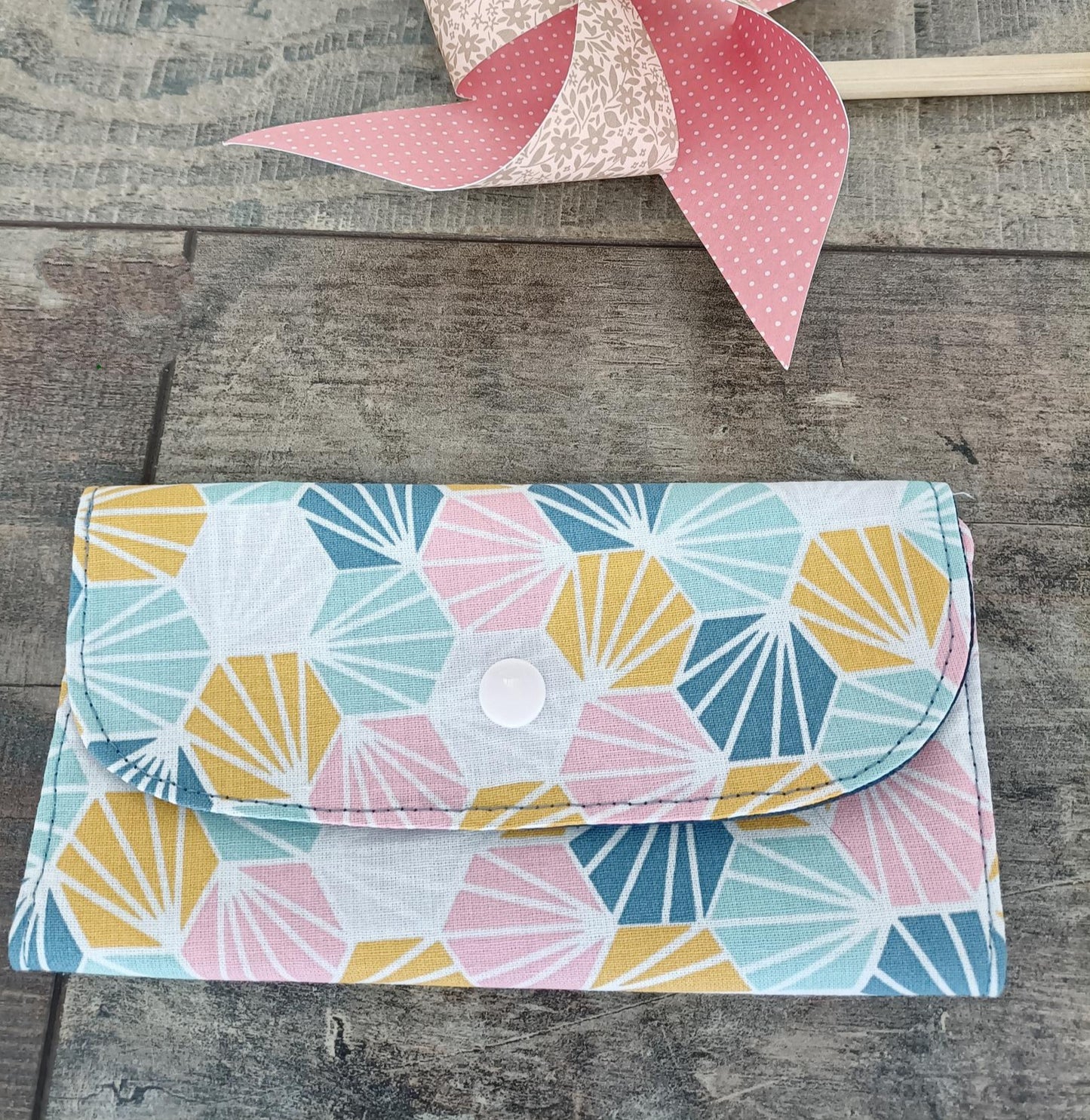 Pochette à barrettes