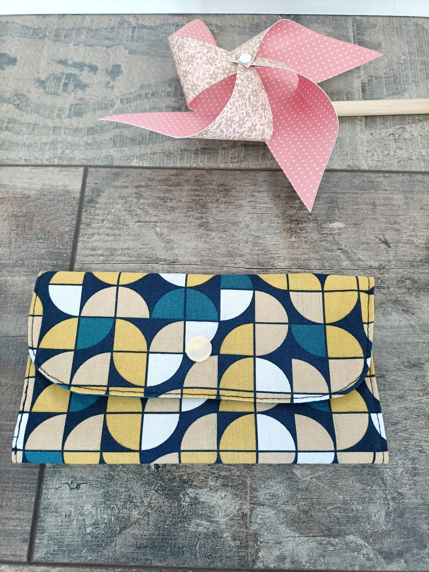 Pochette à barrettes