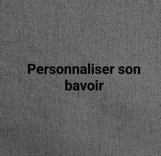 Personnaliser son bavoir