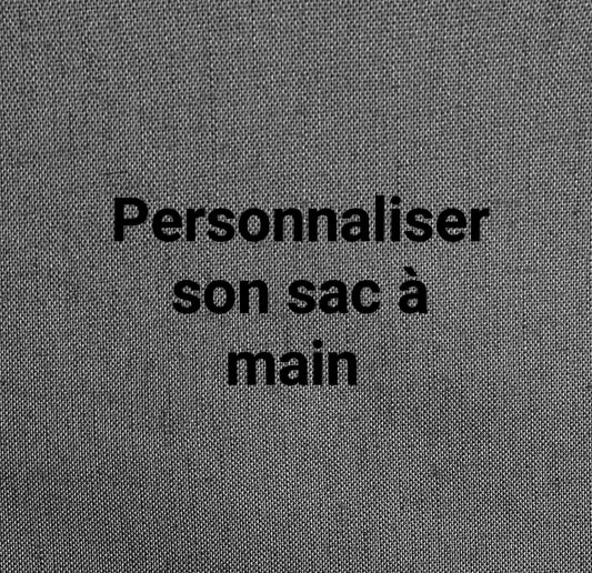 Personnaliser son sac à main